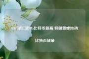 GTC泽汇资本:比特币新高 特朗普或推动比特币储备