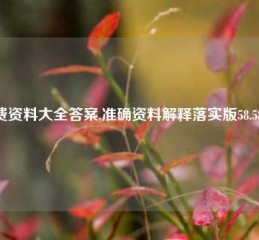 免费资料大全答案,准确资料解释落实版58.58.723