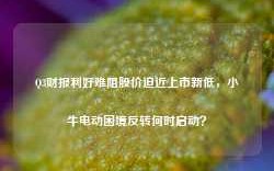 Q3财报利好难阻股价迫近上市新低，小牛电动困境反转何时启动？