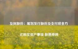 友阿股份：筹划发行股份及支付现金方式购买资产事项 股票停牌