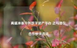 高盛准备分拆数字资产平台 正与潜在合作伙伴洽谈