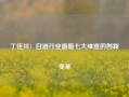 丁佳川：白酒行业面临七大维度的创新变革