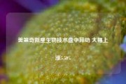 美第奇新星生物技术盘中异动 大幅上涨5.50%