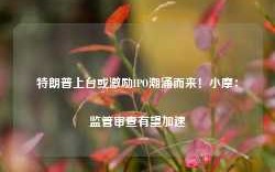 特朗普上台或激励IPO潮涌而来！小摩：监管审查有望加速