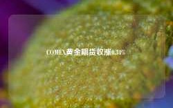 COMEX黄金期货收涨0.34%