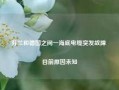 芬兰和德国之间一海底电缆突发故障 目前原因未知