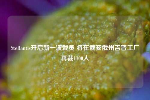 Stellantis开启新一波裁员 将在俄亥俄州吉普工厂再裁1100人-第1张图片-热门旅游目的地推荐-旅游攻略