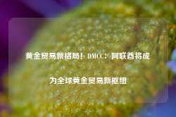 黄金贸易新格局！DMCC：阿联酋将成为全球黄金贸易新枢纽-第1张图片-热门旅游目的地推荐-旅游攻略