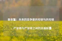 都金鳌：未来的竞争是供应链与供应链、产业链与产业链之间的全面较量-第1张图片-热门旅游目的地推荐-旅游攻略