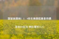 国家医保局：1―9月生育保险基金待遇支出893亿元 同比增长11.5%-第1张图片-热门旅游目的地推荐-旅游攻略