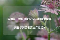 美国第三季度经济保持2.8%的稳健增幅 受益于消费者支出广泛增长-第1张图片-热门旅游目的地推荐-旅游攻略