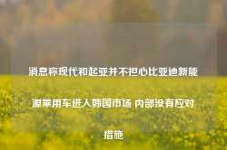 消息称现代和起亚并不担心比亚迪新能源乘用车进入韩国市场 内部没有应对措施-第1张图片-热门旅游目的地推荐-旅游攻略