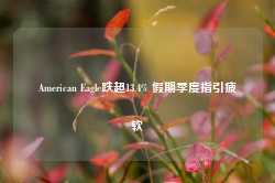 American Eagle跌超13.4% 假期季度指引疲软-第1张图片-热门旅游目的地推荐-旅游攻略