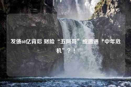 发债60亿背后 财险“五阿哥”或遭遇“中年危机”？！