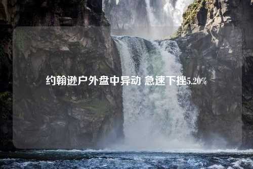 约翰逊户外盘中异动 急速下挫5.20%